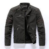 Veste en cuir véritable pour homme, dernière mode, haute qualité, col montant, logo frontal, imperméable, respirante, hiver, vente en gros