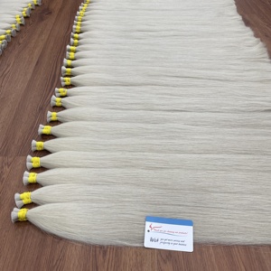 Extensiones de Cabello Rubio Vietnamita 2026 en Oferta, Cabello Humano Natural Liso de Calidad, Estilos de Belleza Duraderos, Paquetes/Bultos - Product Image 5