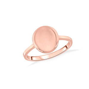 แหวนสแตนเลสชุบทองวินเทจ ไม่ลอก ไม่ดำ กันน้ำ ประดับอัญมณี - Product Image 3