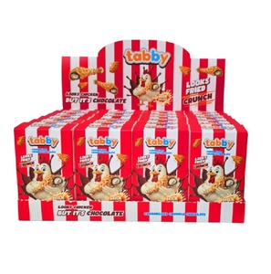 Produit phare Tabby Crunch au chocolat saveur poulet, morceau de 50g, avec snack croustillant de qualité supérieure, prêt pour l'exportation et la vente en gros - Product Image 4