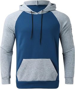 Chándal de Invierno Personalizable de Alta Calidad para Hombre, Impresión de Logotipo, 100% Algodón Grueso, Incluye Sudadera con Capucha y Pantalones Deportivos, Precios al por Mayor - Product Image 3