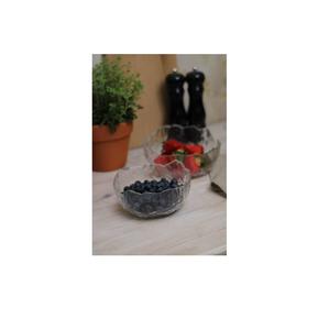 Daily Usage Item Fruit Container <b>Bowl</b> Clear Glass <b>Bowl</b> Glossy Finishing for Rounded Shape <b>Popcorn</b> Server <b>Bowl</b> - Product Image 1