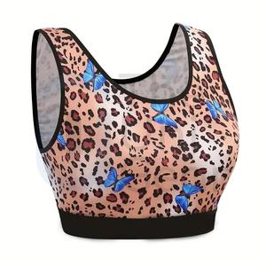 Sujetador deportivo de alta calidad para mujer, tendencia 2025, para Yoga, gimnasio, moda, Fitness, Bikinis estampados de alta calidad y ropa de playa, sujetadores deportivos - Product Image 3
