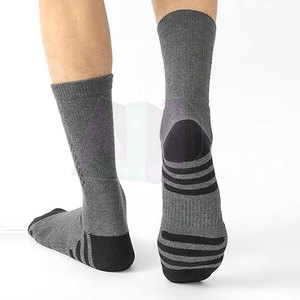 Comfortable Breathable Sweat-Absorbent Spandex/Polyester <b>Training</b> Wear Sports <b>Socks</b> for Fitness Workout Basketball Long Time Use - Product Image 6