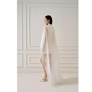 Offre Spéciale Robes décontractées Style élégant JILNA EMB MINI ROBE A-ligne sans manches étiquettes personnalisées robes pour femmes de la marque WhiteAnt - Product Image 1
