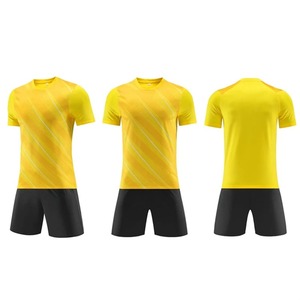 Camiseta de fútbol, traje de entrenamiento para correr, secado rápido, conjuntos de camisetas de fútbol para hombres y niños, camisetas de fútbol de manga corta, chándal deportivo para jóvenes - Product Image 2