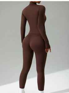 Venta al por mayor Running Workout Active Wear Fitness Compression 2 piezas Yoga Set Nuevo diseño Ropa deportiva de mujer para gimnasio - Product Image 5