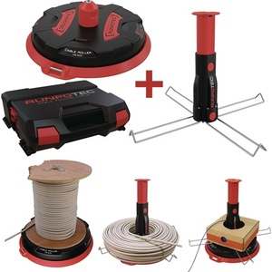 Distributeur de câbles RUNPOTEC XB300 300 mm avec mandrin multifonction, capacité de charge 300 kg, accessoire de gestion - Product Image 1