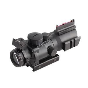 4X32 CB Black <b>Dot</b> Sight <b>Spotting</b> Scope for Hunting Adjustable Aluminum Alloy Fiber Optics 7x - Product Image 3