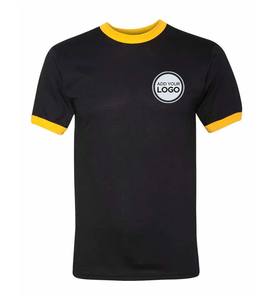 Camisetas atléticas de manga corta que absorben la humedad Tallas regulares Camisetas Ringer - Product Image 5