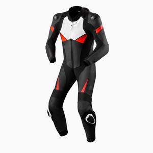 PAGINAL Combinaison en cuir unisexe de course toutes saisons, respirante, imperméable, anti-UV, technique imprimée, toutes tailles, équipement moto - Product Image 3