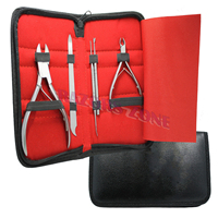 Ensemble d'outils de podiatrie Kit de haute qualité manucure pédicure ciseaux à ongles ensemble d'instruments de podiatrie robustes