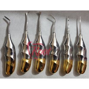 ลิฟต์สแตนเลสหรูหราทันตกรรมง่ายต่อการจัดการ peristomes โค้งสำหรับการผ่าตัดปริทันต์และการดึงราก - Product Image 4