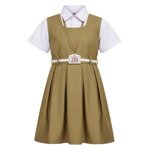 School Uniform Girls Wholesale Shirt Skirt <b>Blazer</b> <b>Set</b> Breathable Cotton Blend School Clothing Manufacturer - Product Image 6