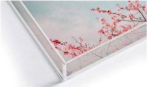 Bandeja de acrílico transparente hecha a mano con diseño de hojas, ideal para vajilla elegante y comedor o servicio de comida de mesa - Product Image 5
