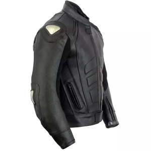 High Quality Custom Made Motorbike Leather <b>Racer</b> <b>Jacket</b> Professional Manufacturer Breathable Windproof Most Popular Product - Product Image 4