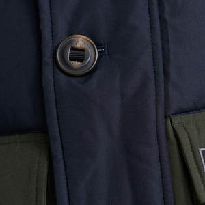 Chaqueta Parka para Hombre, Nueva, con Capucha, Talla Grande, Transpirable, Elegante, Larga y Personalizable - Product Image 6