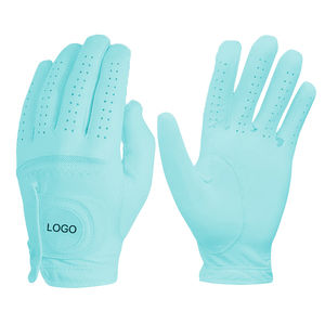 Guantes de golf de cuero genuino Cabretta de alta calidad con función antideslizante Guantes de piel de oveja con logotipo personalizado para deportes-Venta al por mayor - Product Image 1