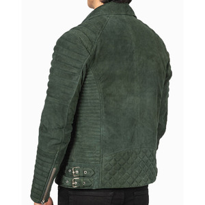 Veste pour homme en daim et toile matelassée, style streetwear décontracté d'hiver 2023, tendance, prix bas - Product Image 6