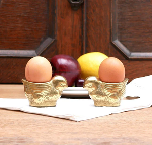 ถ้วยไข่ทองเหลืองขัดเงาสีทองสำหรับเครื่องครัวถ้วยไข่ไก่ออกแบบโลโก้ได้ตามต้องการ - Product Image 2