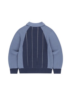 Pull en maille à col polo pour homme, personnalisé, pour jeunes, printemps et automne, manches longues, jacquard, col polo, sweat-shirt pour homme - Product Image 3