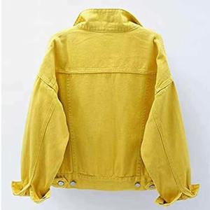 Chaqueta de Mezclilla Sostenible para Mujer 2025 Chaqueta Vaquera de Alta Calidad para Mujer con Detalles Rasgados y Pelo a Precio de Mayoreo - Product Image 6