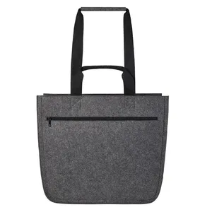 Sacs fourre-tout promotionnels durables Softbasket en feutre doux pour le merchandising - Product Image 1