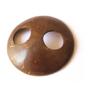 Hebillas de Cáscara de Coco para Prendas y Decoración con Cierres Tipo Anillo - Product Image 3