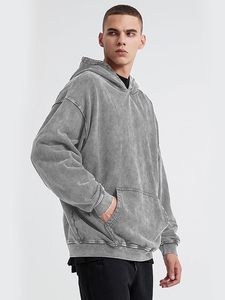 เสื้อฮู้ดแบบสวมศีรษะพิมพ์ลายสำหรับผู้ชายเสื้อสวมหัวพิมพ์ลายตัวตลกโอเวอร์ไซส์แบบลำลอง2025 - Product Image 4