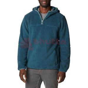 Sudadera con Capucha de Algodón de Alta Calidad, Mezcla de Algodón, con Estampado Personalizable, Sudadera de Forro Polar para Hombre, Color Verde Mar - Product Image 2