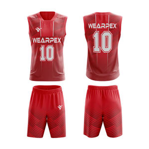 Maillot de football personnalisé avec logo, uniforme de football, coupe automatisée, séchage rapide, respirant, unisexe, nom du joueur adulte, uniforme de basketball - Product Image 1