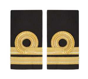 Placas de Hombro Personalizadas para Capitán de Aerolínea, Epaulettes Bordadas para Piloto, Poliéster y Algodón, Logotipo Personalizado, Traje de Vuelo - Product Image 2