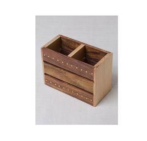 New Style Acacia <b>Wood</b> <b>Cooking</b> <b>Spoon</b> Holder Restaurants Daily for square Shape at Best Price - Product Image 5