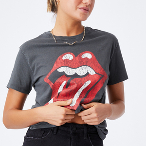 เสื้อยืดผ้าฝ้าย100% สำหรับผู้หญิง,เสื้อยืดไม่มีลายคุณภาพสูงเสื้อยืดขนาดใหญ่น้ำหนักเบาเสื้อยืดพิมพ์ลายแบบกำหนดเอง - Product Image 1