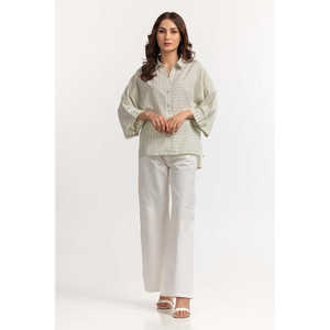 Top Basic en lin 100% ivoire WM-DRS-SS24-013 Gothi - Product Image 3