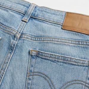 OEM Custom High Quality Plus Size <b>Women's</b> <b>Jeans</b> Oversize Cargo <b>Baggy</b> Denim Flat Pockets Cotton Print Fashion Ladies Trousers - Product Image 5