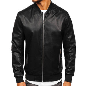 Blouson aviateur en satin personnalisé de haute qualité pour hommes en toile rouge hiver coupe-vent vente en gros mode durable - Product Image 4