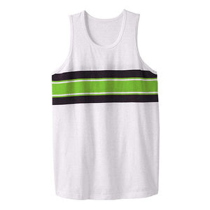 Custom Printed Muscle Tank Top Wholesale Gym Singlet for Brands High Quality Nylon Blend <b>Men</b> Athletic Tank Top Bulk Order Ready - Product Image 4