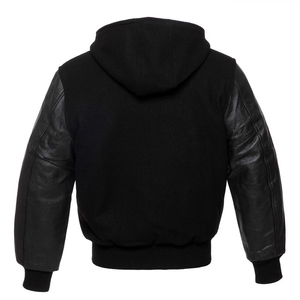 Slim Fit <b>Men's</b> Casual Baseball Varsity <b>Jacket</b> for Spring Autumn Winter High Street Hooded <b>Jacket</b> Pakistan Made Durable Fabric - Product Image 6