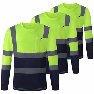 Camisetas Polo de Trabajo de Alta Visibilidad Personalizadas de Poliéster para Mecánicos, Ropa de Trabajo de Construcción, Camisetas de Seguridad Reflectantes para Trabajo de Motor y Construcción - Product Image 1
