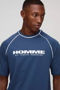 ชุดวอร์มตัวสั้นโอเวอร์ไซส์ของผู้ชายทันสมัยชุดวอร์มแบบสวมหัวแบบลำลองระบายอากาศคุณภาพพรีเมียม - Product Image 3