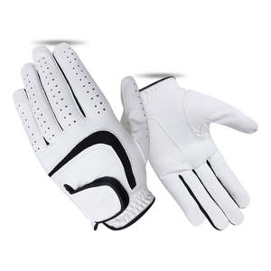 Guantes de Golf Clásicos de Piel de Oveja Cabretta de Alta Calidad POWER HINT con Logotipo Personalizado, para Mano Derecha, Transpirables, de Dedo Completo, para Hombres, Deportivos - Product Image 3