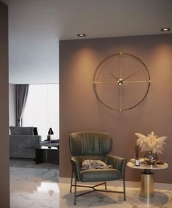 Modern Unique Wall <b>Clocks</b> Big Ben Home Decor Kitchen Decor <b>Fancy</b> Watch Vector Template Glow Forge Laser Cut with World Map - Product Image 3