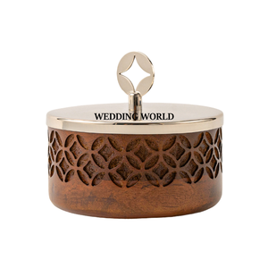 Vaisselle Hotpot en Métal de la Collection du Ramadan, Chauffe-Plats en Métal Offre Spéciale Casserole en Métal Fini Argent Brillant, Dernière Collection - Product Image 6