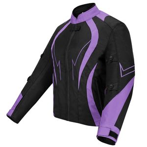 Veste de moto en tricot pour femme, logo personnalisé, toutes saisons, imperméable, coupe-vent, équipement de tourisme, respirante, rembourrée et blindée - Product Image 1