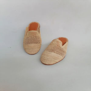Sandalias y Zapatillas de Rafia Hechas a Mano en Marruecos, Económicas y Ecológicas, Calzado Tejido para Hombre y Mujer, Venta al Por Mayor Directa de Fábrica - Product Image 1