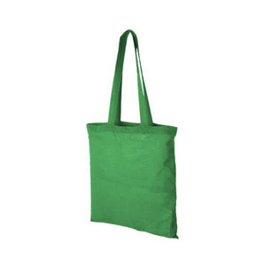 Sacs fourre-tout d'épicerie en toile de couleur unie écologique recyclables et durables pour une utilisation promotionnelle à bon prix - Product Image 1