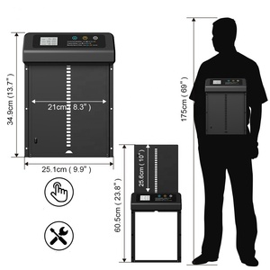 <span class=keywords><strong>Porte</strong></span> de <span class=keywords><strong>poulailler</strong></span> électrique en alliage d'aluminium pour usage domestique, avec fonction de levage programmable – Offre spéciale - Product Image 3