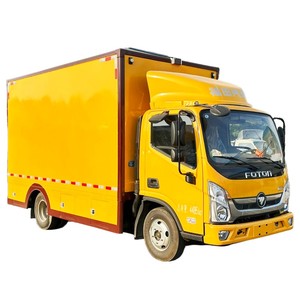 Foton Outdoor-Bildschirme LED Mobile Truck Werbung zum Verkauf P4 Full Color Truck Van Car Trailer Led Billboard - Product Image 1