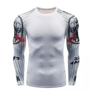Sublimation Printed High Quality Fabric <b>Men</b> <b>Rash</b> <b>Guard</b> Wholesale Prices Low MOQ Comfortable <b>Men</b> <b>Rash</b> <b>Guard</b> - Product Image 6